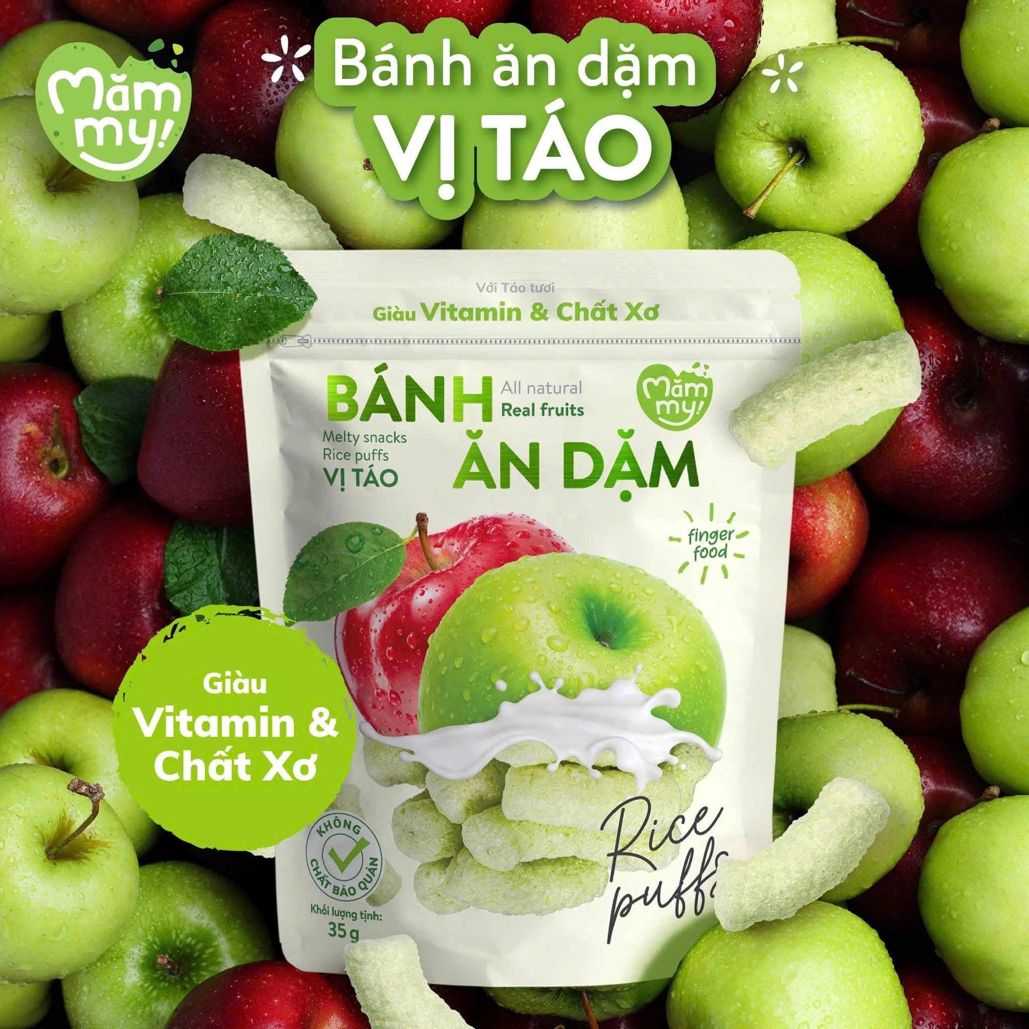 Bánh Ăn Dặm Mămmy Vị Táo