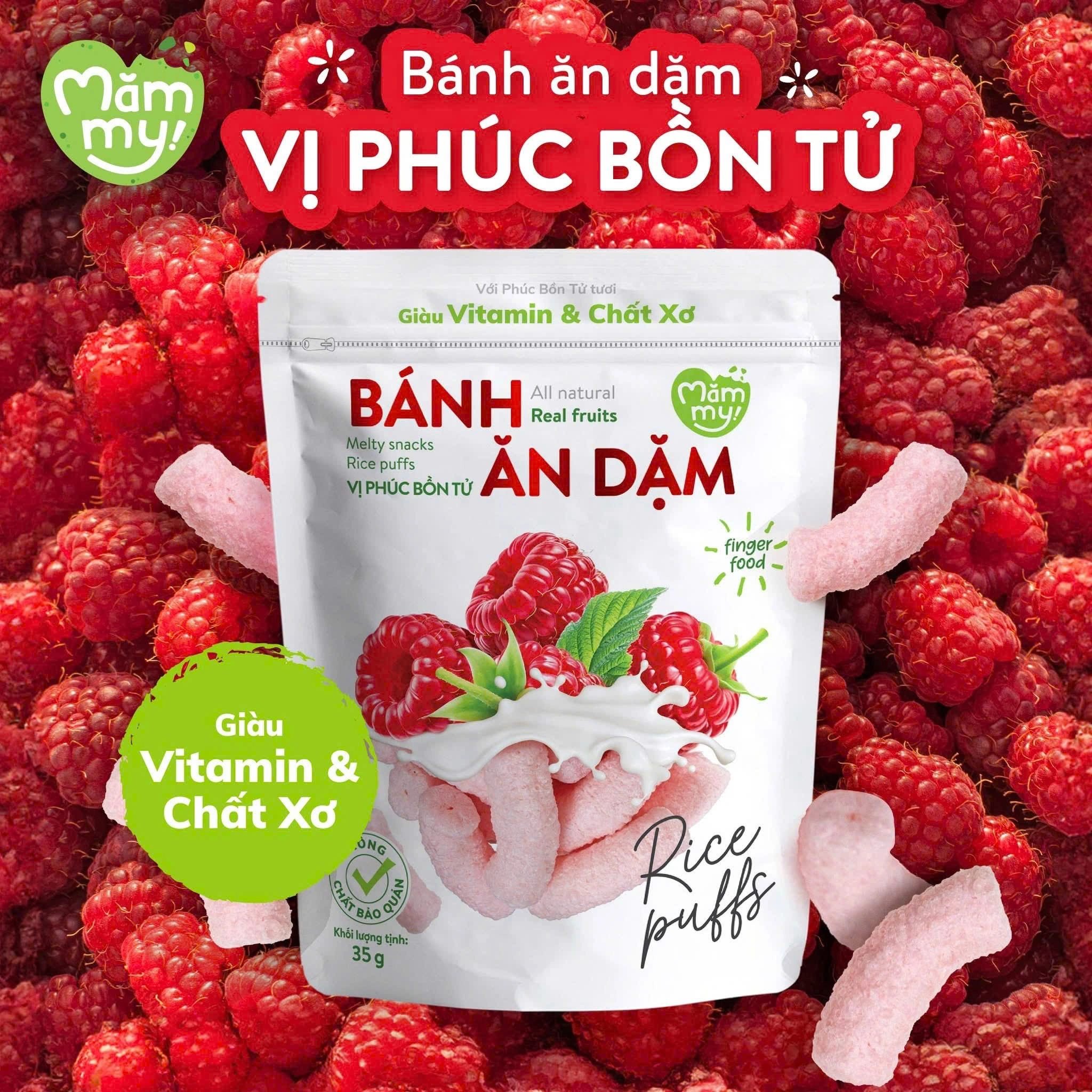 Bánh Ăn Dặm Mămmy Vị Phúc Bồn Tử