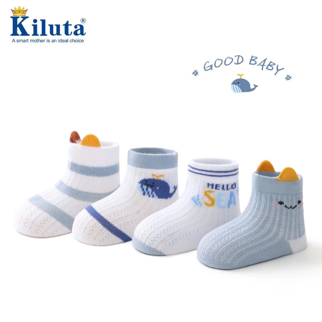 Vớ Kiluta Set 4 Đôi Hoạ Tiết