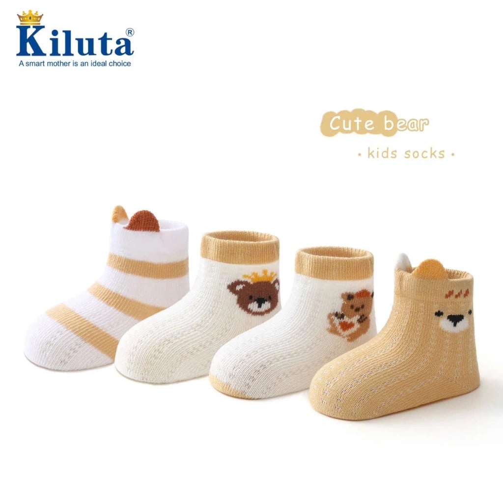 Vớ Kiluta Set 4 Đôi Hoạ Tiết