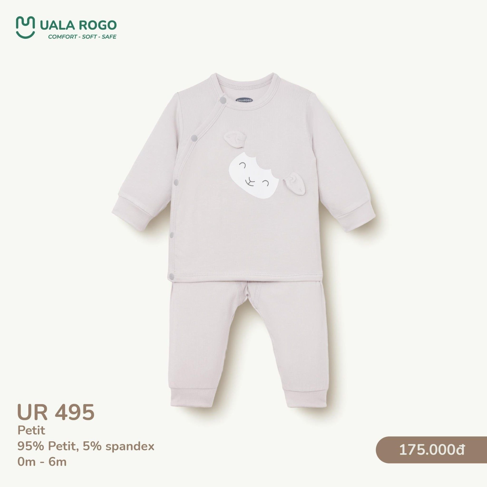 Bộ Cài Dài Uala Cừu UR495