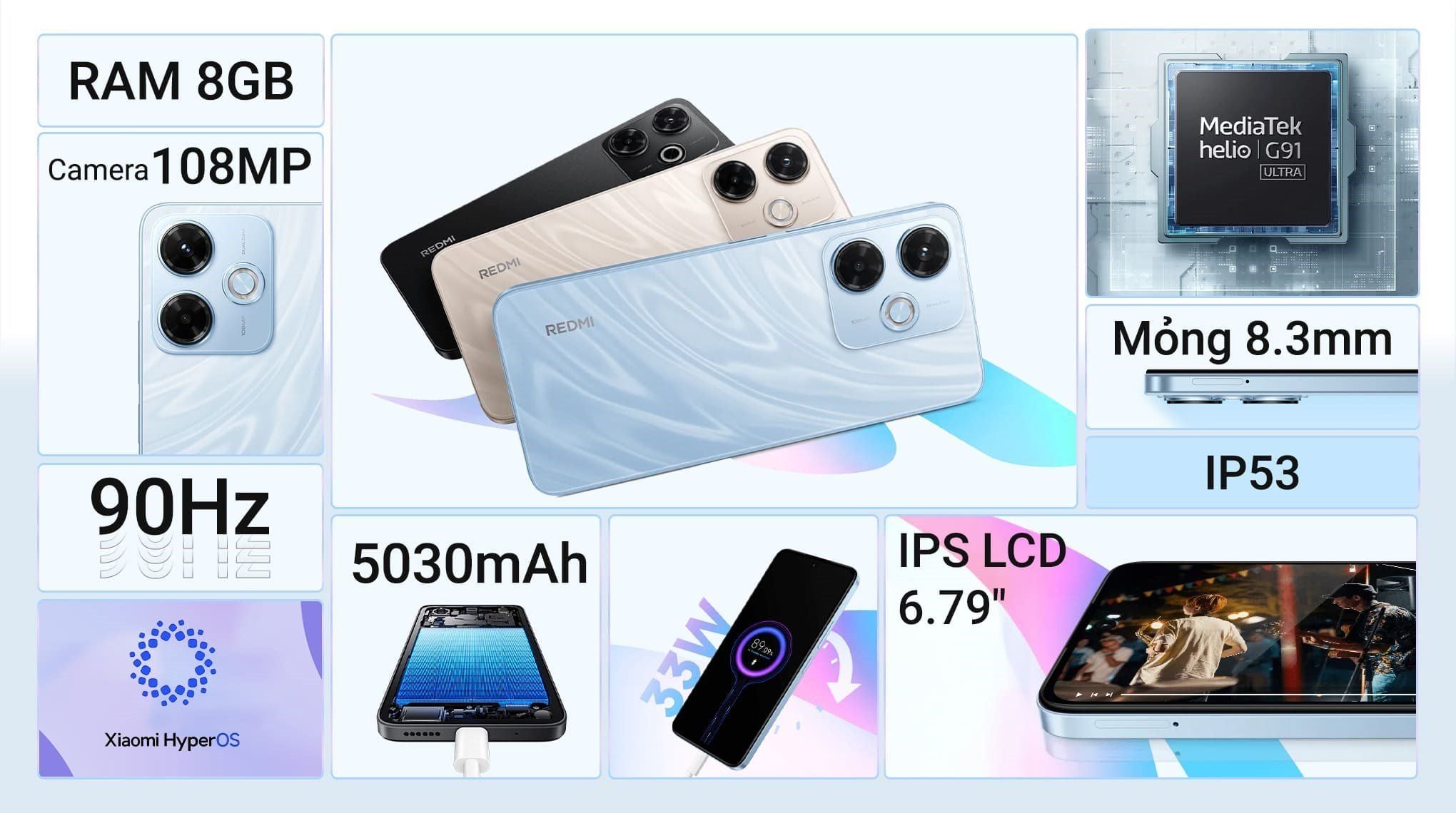  Xiaomi Redmi 13x 8GB/128GB 