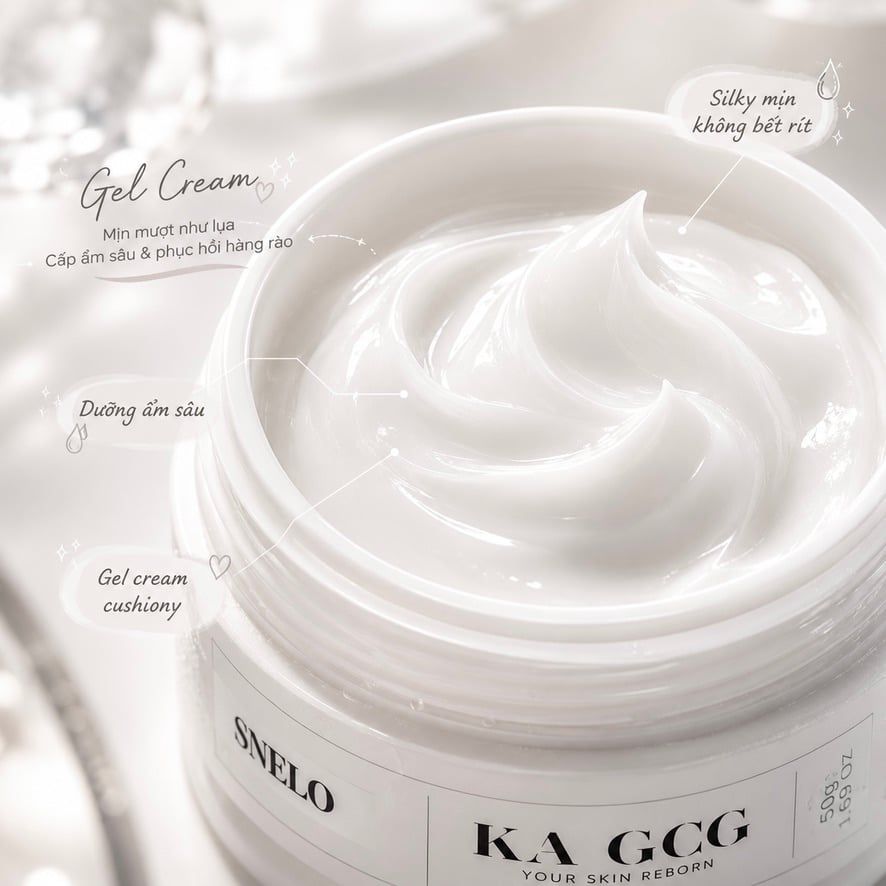 Kem Dưỡng Phục Hồi & Cấp Ẩm Da Ngày Và Đêm SNELO CREAM KA GCG