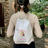  Balo/ Túi Vải Canvas Làm Quà Tặng Dịp Rước Lễ Lần Đầu - Quà Tặng Công Giáo Beati - Mẫu Bé Gái 