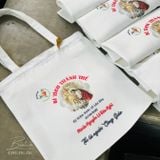  Balo/ Túi Vải Canvas Làm Quà Tặng Dịp Rước Lễ Lần Đầu - Quà Tặng Công Giáo Beati - Mẫu Bé Gái 