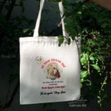  Balo/ Túi Vải Canvas Làm Quà Tặng Dịp Rước Lễ Lần Đầu - Quà Tặng Công Giáo Beati - Mẫu Bé Gái 