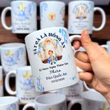  Quà Tặng Thêm Sức Bé Trai - Ly Sứ In Hình Chúa Thánh Thần và Ngày Lãnh Nhận Bí Tích Thêm Sức Beati 