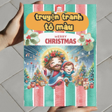  Tranh Tô Màu Cho Bé – Chủ Đề Hành Trình Tình Yêu Của Hài Nhi Giêsu 