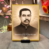  Hình Cha Trương Bửu Diệp in trực tiếp lên gỗ tự nhiên - tranh gỗ ảnh cha Diệp để bàn cầu nguyện | Beati 