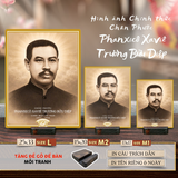  Hình Cha Trương Bửu Diệp in trực tiếp lên gỗ tự nhiên - tranh gỗ ảnh cha Diệp để bàn cầu nguyện | Beati 