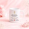  Quà Cưới Công Giáo - Ly Sứ In Lời Nguyện Và Tên Đôi Hôn Phối 