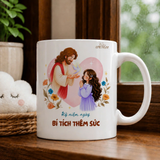  Ly Sứ Quà Tặng Kỷ Niệm Thánh Lễ Thêm Sức Cho Bé Gái (In Tên Theo Yêu Cầu) 