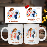  Ly Sứ Quà Tặng Kỷ Niệm Thánh Lễ Thêm Sức Cho Bé Trai (In Tên Theo Yêu Cầu) 