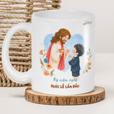  Ly Sứ Quà Tặng Rước Lễ Lần Đầu Cho Bé Trai (In Tên Theo Yêu Cầu) 