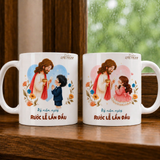  Ly Sứ Quà Tặng Rước Lễ Lần Đầu Cho Bé Trai (In Tên Theo Yêu Cầu) 