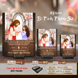  Quà Lưu Niệm Thêm Sức Cho Bé Gái – Tranh Gỗ 7 Ơn Đức Chúa Thánh Thần Trang Nhã 