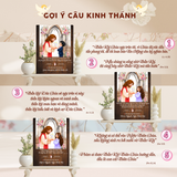  Quà Lưu Niệm Thêm Sức Cho Bé Trai – Tranh Gỗ 7 Ơn Đức Chúa Thánh Thần Vững Chãi 