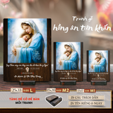  Quà Tặng Cho Sơ – Tranh Gỗ Hồng Ân Tiên Khấn Công Giáo Ý Nghĩa & Thiêng Liêng 