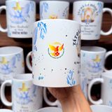  Quà Tặng Thêm Sức Bé Trai - Ly Sứ In Hình Chúa Thánh Thần và Ngày Lãnh Nhận Bí Tích Thêm Sức Beati 