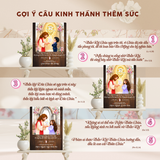  Tranh Gỗ 7 Ơn Bí Tích Thêm Sức Cho Bé Trai – Ấn Tín Thiêng Liêng, Vững Bước Chiến Sĩ Kitô 