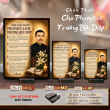  Quà Tặng Công Giáo Tranh Gỗ In Kinh Cha Diệp Xin Ơn Khi Gặp Gian Nan Thử Thách 