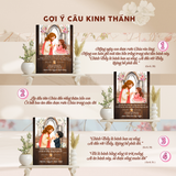  Tranh Gỗ Rước Lễ Lần Đầu Cho Bé Trai Chibi Đáng Yêu | Quà Tặng Công Giáo Beati 