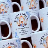  Quà Tặng Thêm Sức Bé Trai - Ly Sứ In Hình Chúa Thánh Thần và Ngày Lãnh Nhận Bí Tích Thêm Sức Beati 