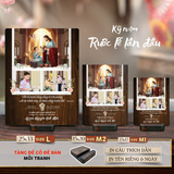  Quà Tặng Rước Lễ Lần Đầu Cho Nam – Tranh Gỗ Ghép Ảnh Thiết Kế Hiện Đại & Tươi Sáng 