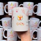  Quà Tặng Thêm Sức - Ly Sứ In Ngày Lãnh Nhận Bí Tích Thêm Sức Màu Hồng Pastel Nhẹ Nhàng 