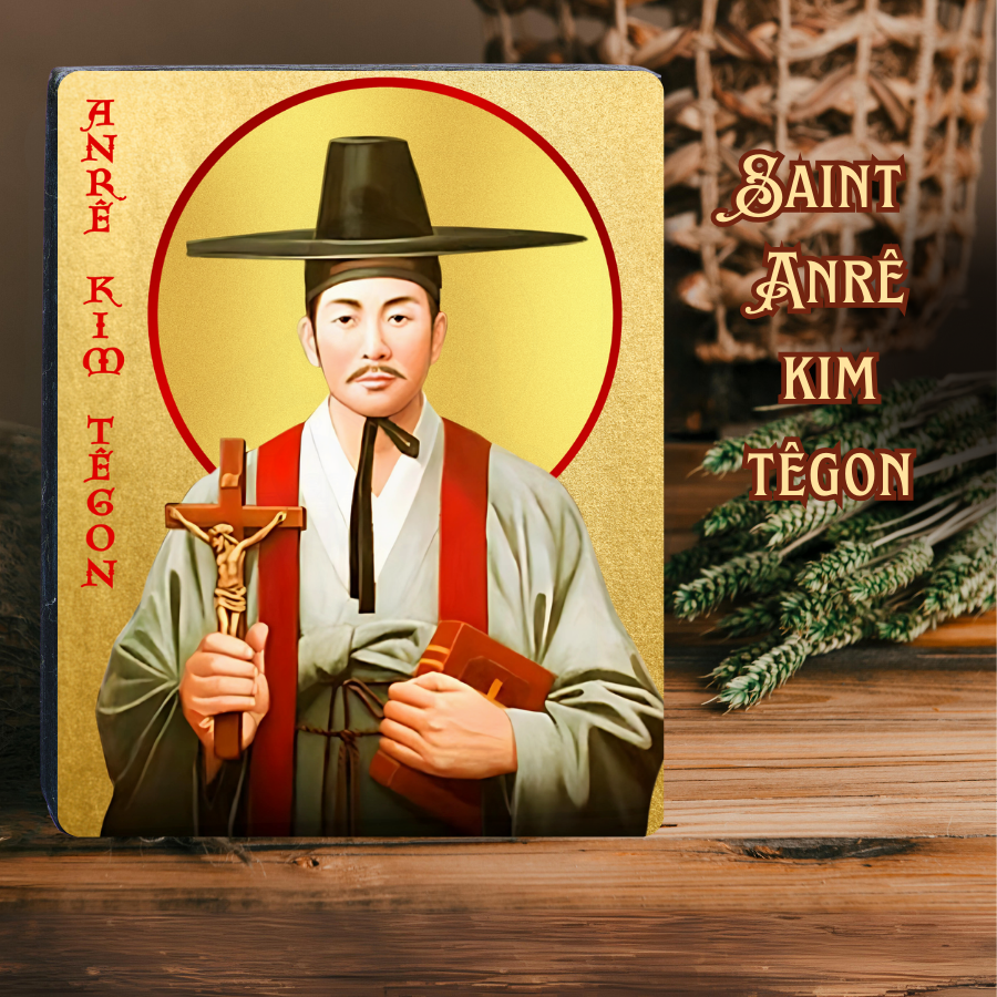  Tranh Thánh Anrê Kim Têgon – Quà Tặng Công Giáo Thiêng Liêng & Ý Nghĩa 