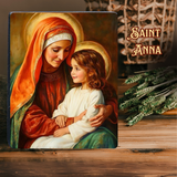 Tranh Công Giáo Hình Ảnh Bà Thánh Anna | Tranh Gỗ Công Giáo Đẹp & Ý Nghĩa Đức Tin 