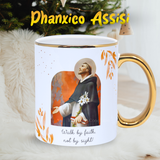  Thánh Đa Minh - Quà Công Giáo Cao Cấp, Tặng Quà Linh Mục Ý Nghĩa, Cốc Sứ Viền Gold Beati 