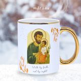  Thánh Giuse - Quà Tặng Ly Sứ Cao Cấp, Quà Tặng Linh Mục, Quà Tặng Bổn Mạng Beati 