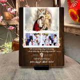  Tranh Gỗ Quà Tặng Rước Lễ Lần Đầu Cho Bé Trai – Nghệ Thuật Ghép Ảnh Cổ Điển & Cá Nhân Hóa 