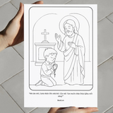  Tranh Tô Màu Thánh Carlo Acutis Cho Bé 