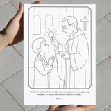  Tranh Tô Màu Thánh Carlo Acutis Cho Bé 