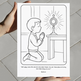  Tranh Tô Màu Thánh Carlo Acutis Cho Bé 