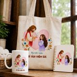  Túi Tote Vải Canvas Công Giáo In Tên & Ngày Lễ Thêm Sức Theo Yêu Cầu (Quà Tặng Thiêng Liêng Biện Phân Đức Tin) 
