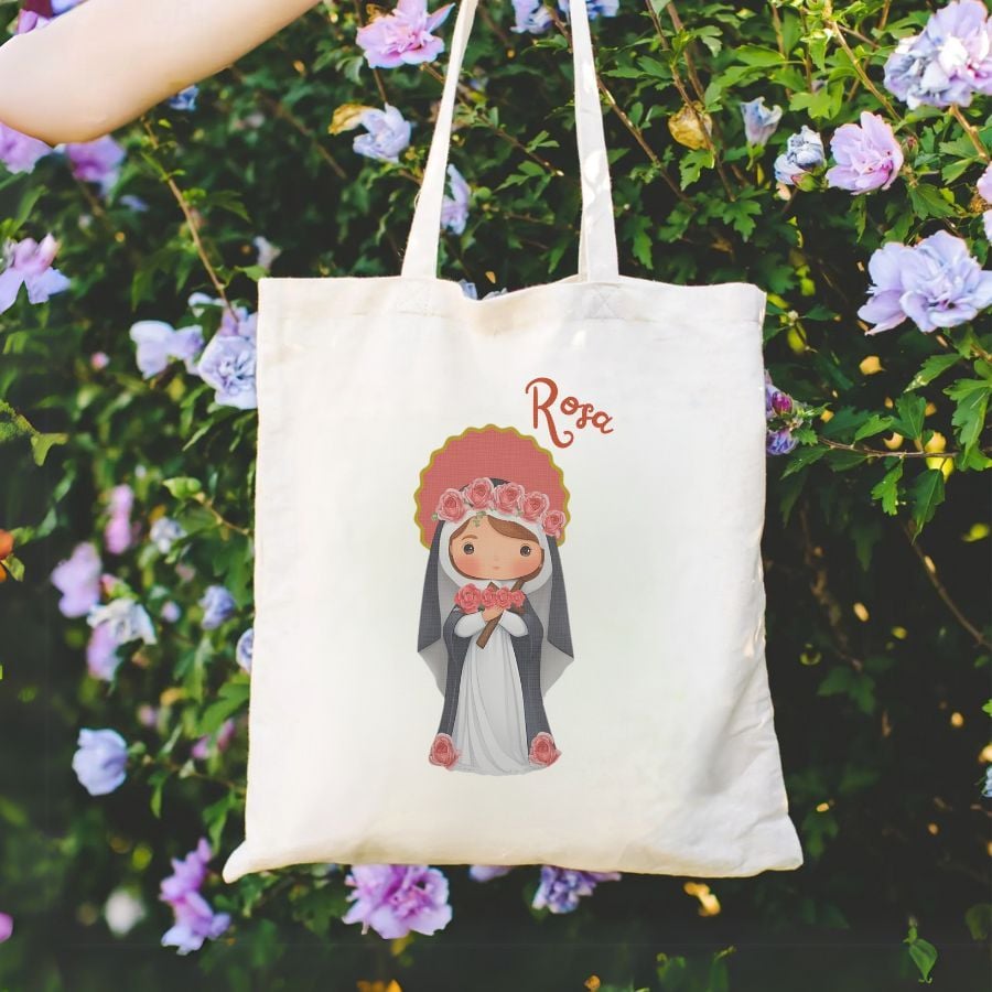  Túi Vải Công Giáo Tặng Quà Bổn Mạng Thánh Rosa Ngày 23/08 