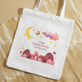  Túi Tote Công Giáo Hình Thánh Cecilia In 2 Mặt Túi Kèm Câu Trích Dẫn Các Thánh 