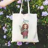  Túi Vải Công Giáo - Túi Tote Hình Thánh Lucia Đáng Yêu Beati 