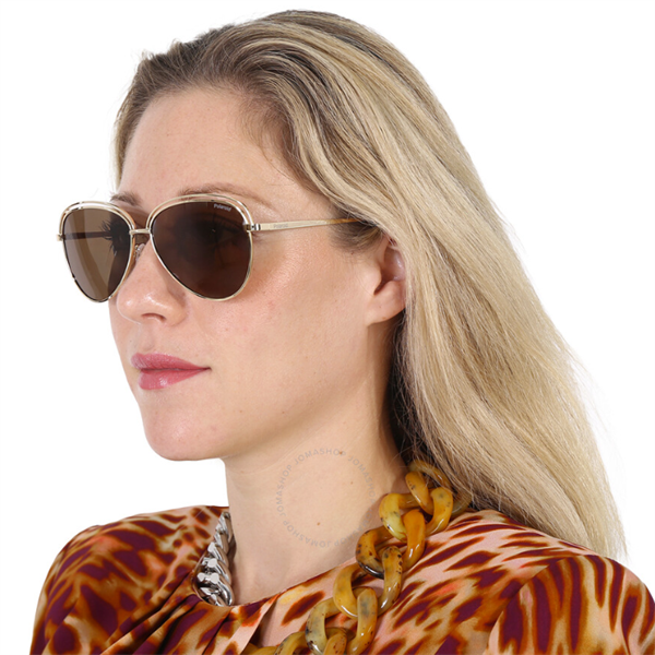 Kính POLAROID Bronze Butterfly Ladies Sunglasses 4103/S 01QSP Size 58mm