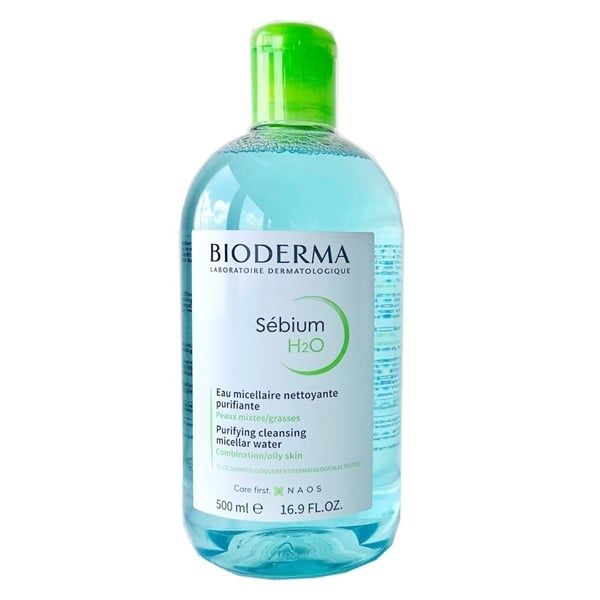 Nước Tẩy Trang BIODERMA Sébium H20 Combination/Oily Skin - Face 500ml