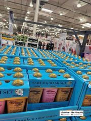 Set Sữa Tắm OGX Scrub & Wash - Smoothing + Coconut Coffee - Sensitive + Rose Water & Pink Sea Salt