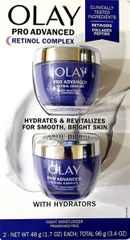Set Kem Dưỡng OLAY Pro Advanced Retinol Complex Night Moisturizer Fragrance-Free
