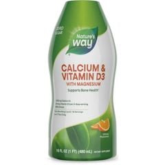 Nước Uống Bổ Khớp NATURE’S WAY Calcium & Vitamin D3 With Magnesium Zero Sugar