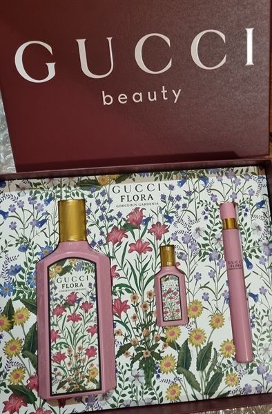 Set Nước Hoa GUCCI Beauty Gucci Flora EDP 100ml+ EDP 10ml + EDP 5ml