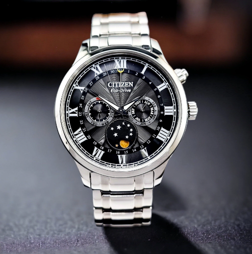 Đồng Hồ CITIZEN Eco-Drive AP1050-81E MoonPhase 42mm