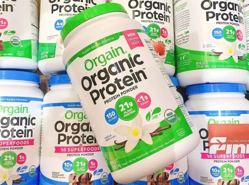 Bột Đạm ORGAIN Organic Protein, Protein Power 1.24kg