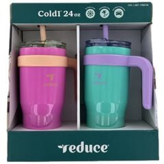 Set Ly Giữ Nhiệt REDUCE Cold1 710mlx2